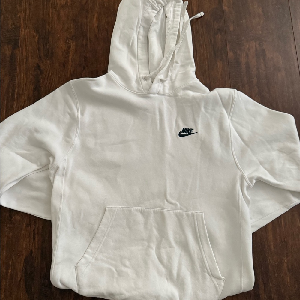 Nike White Hoodie